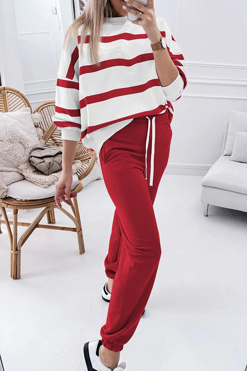 Striped set