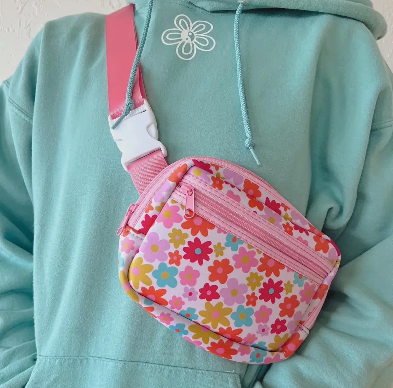 Floral belt bag