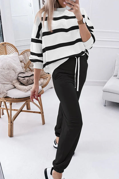 Striped set